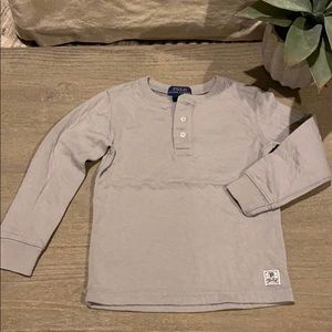 Polo by Ralph Lauren lined Henley tee